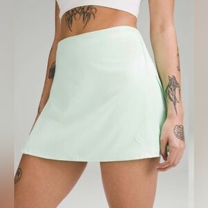 Lululemon Peek Pleat High-Rise Tennis Skirt-
Mint Moment